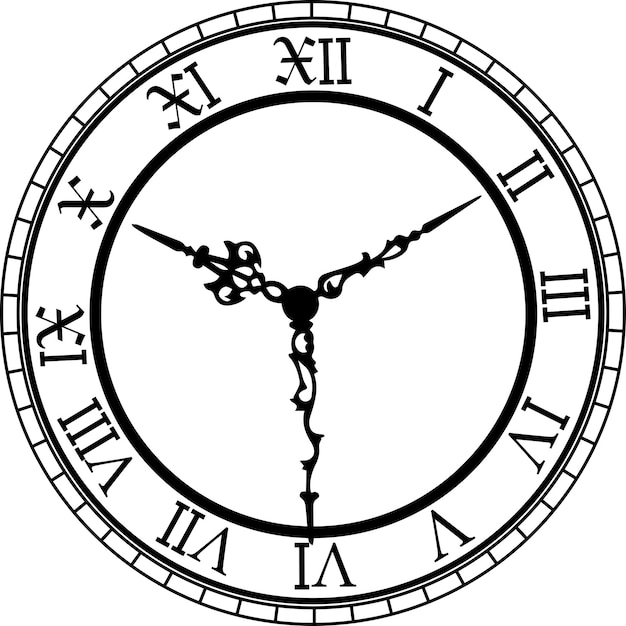 reloj de pared svg reloj svg logotipo del reloj Svg ilustración de un reloj