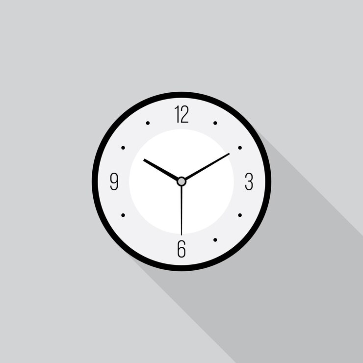 Reloj de pared de vector libre