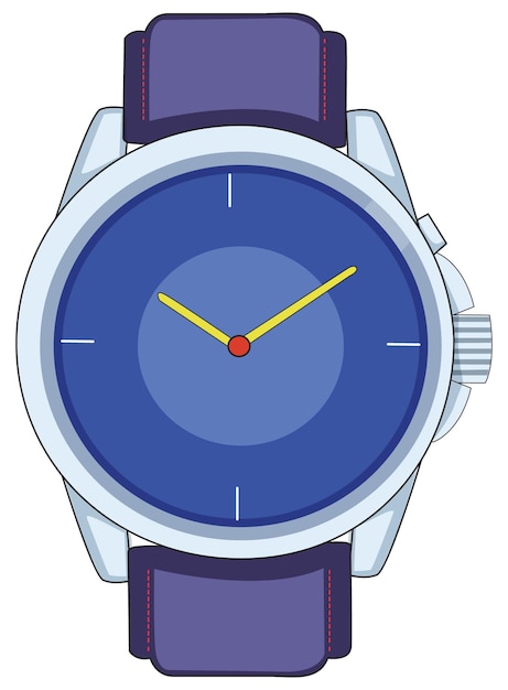 reloj de pulsera azul