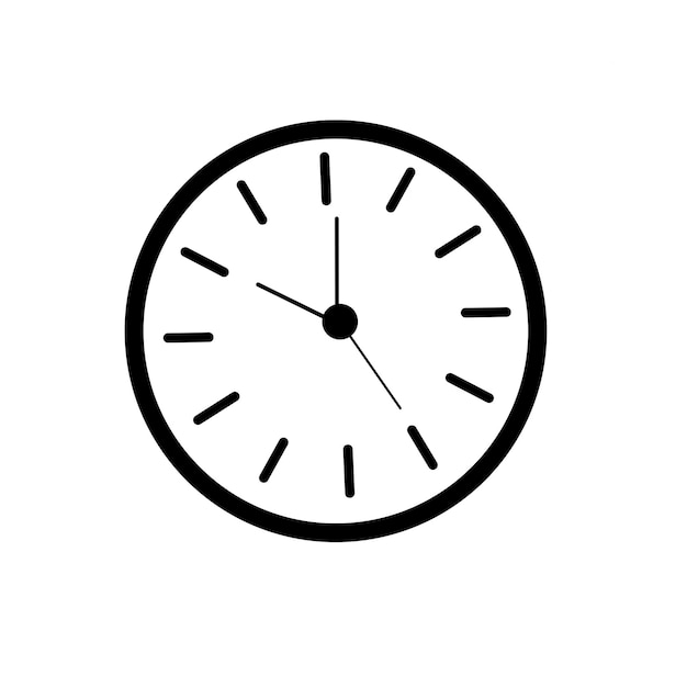un reloj que tiene la hora de las 10 a.m.