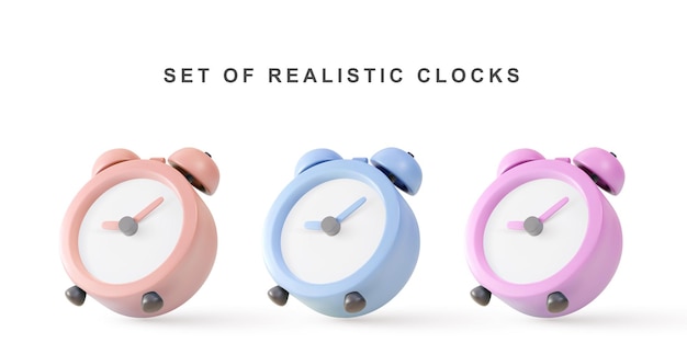 Reloj realista 3d