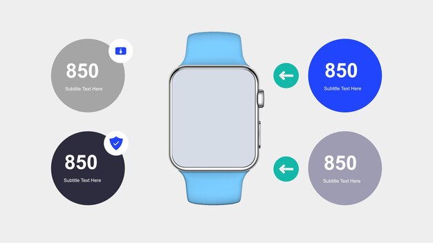 un reloj con un reloj azul en él y la hora es 3 00