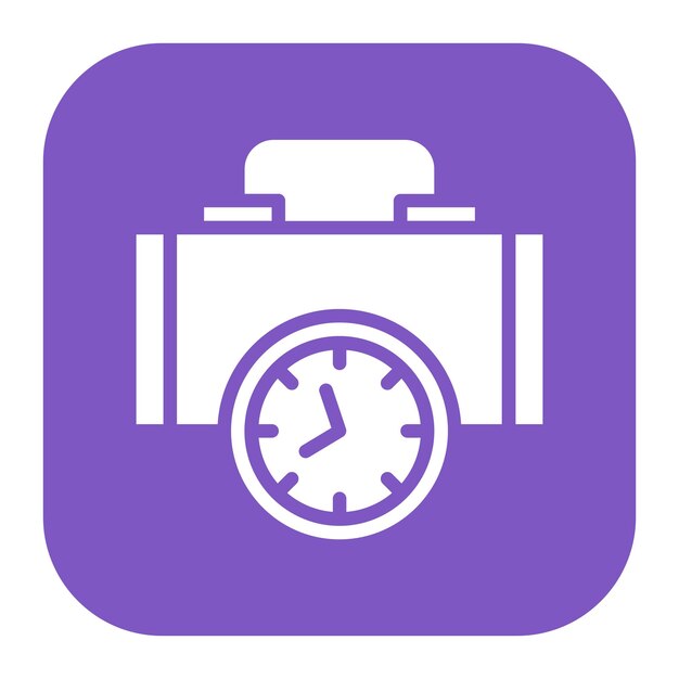 un reloj con un reloj en él y una imagen de un reloj
