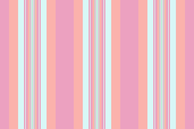 Reminine fondo vectorial vertical líneas textiles de textura madura panvas tela de rayas de patrón sin costura en colores claros y rosados