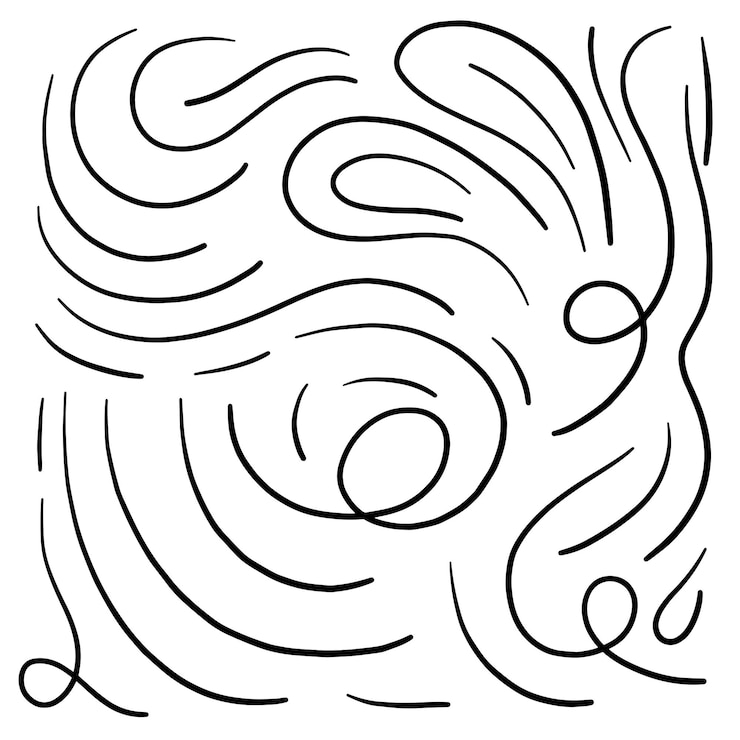 Vector el remolino caligráfico florece la decoración de tarjetas de boda los rizos los remolinos los divisores el conjunto vectorial