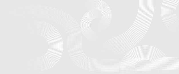 Los remolinos abstractos blancos