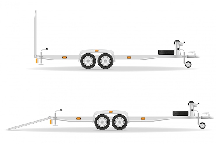 Vector remolque para vehículos de transporte.