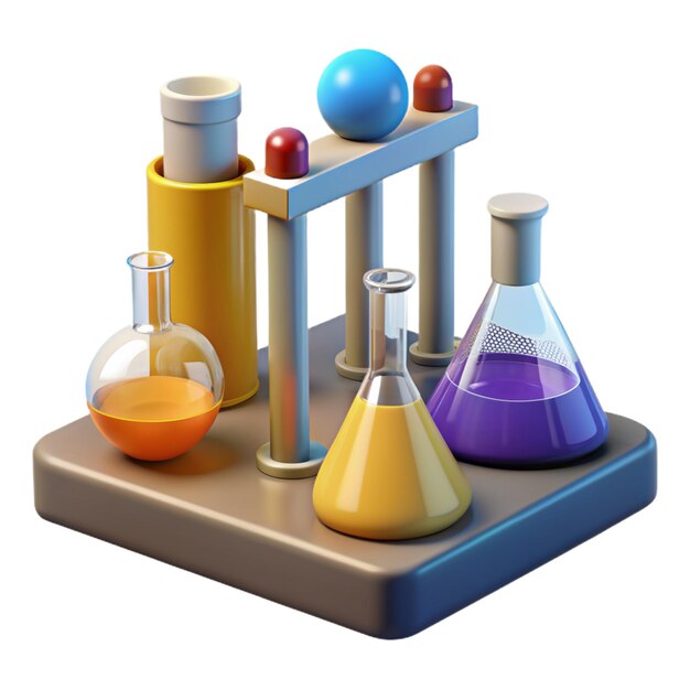 un renderizador 3D de laboratorio