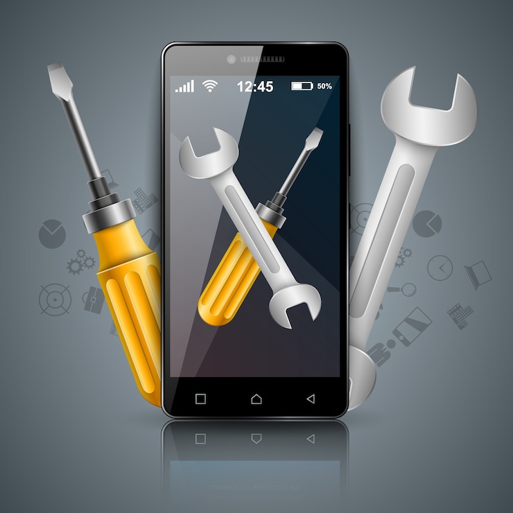Vector reparaciones digitales