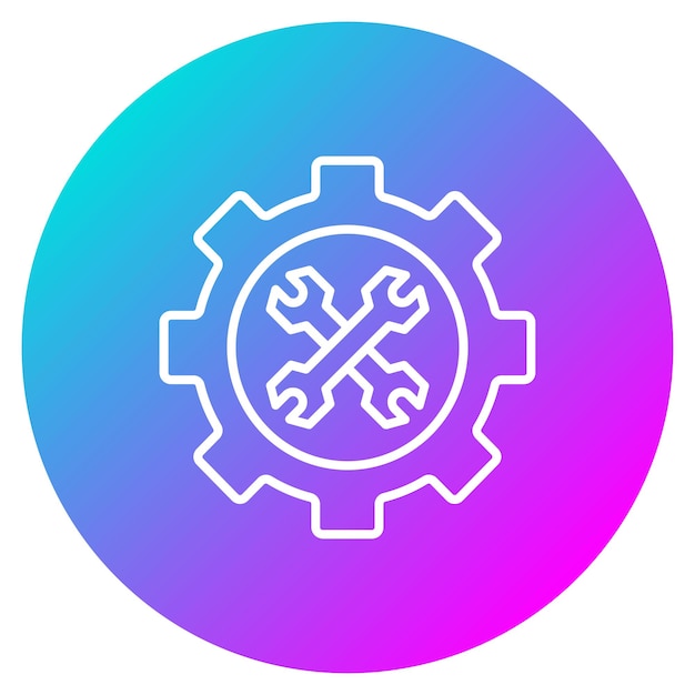 Reparar el estilo de la ilustración vectorial