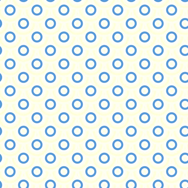 Repetición del patrón de puntos azules