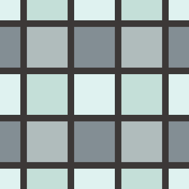 Repetición perfecta de patrón a cuadros gris