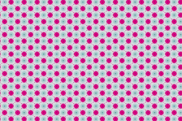 Repetición de textil sin costura floral creativo Diseño de patrón de tela o fondo Plantilla de Vector Premium