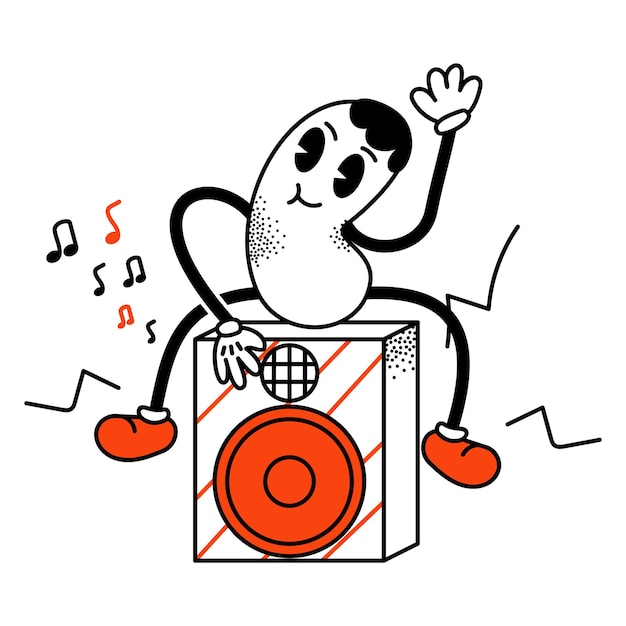 Reproducción de música en altavoz
