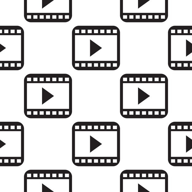 Reproducir ilustración de icono de video