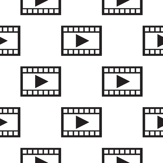 Reproducir ilustración de icono de video
