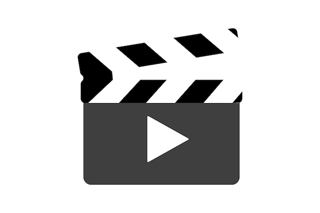 Reproductor de vídeo en streaming Icon Vector de reproductor de vídeo Icon de reproductor media control de control de reproducción de íconos Vector