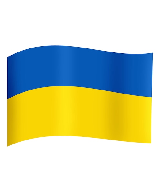 República de Ucrania vector icono símbolo Paz y guerra concepto ilustración nacionalidad pueblo ucraniano