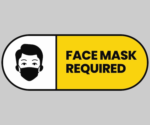 Se requiere una máscara facial de adhesivo23