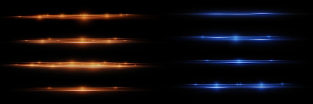 Resaltes horizontales de la luz dinámica Los haces láser de luz horizontal