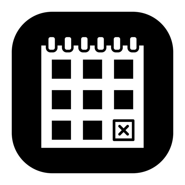 Reserva Cancelar la ilustración vectorial