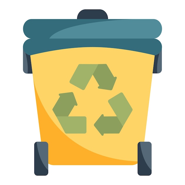 Residuos de reciclaje Papelera para clasificar la basura Separación de basura Residuos de reciclaje