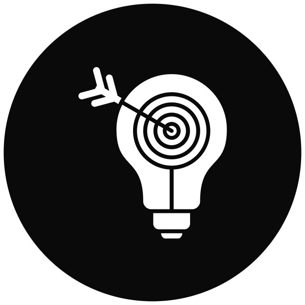 Resolución de problemas imagen vectorial de icono Se puede utilizar para la creatividad