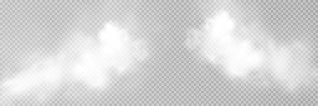 Resplandor aislado blanco transparente efecto de luz conjunto destello de lente explosión brillo línea sol flash