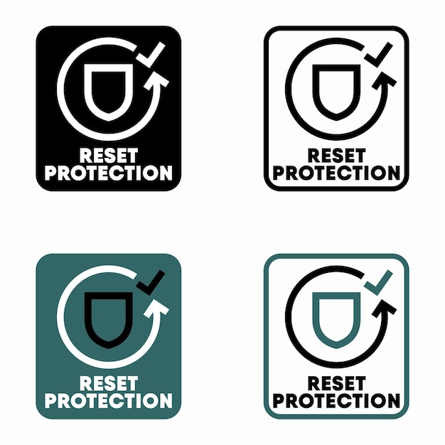 Restablecer señal de información de vector de protección