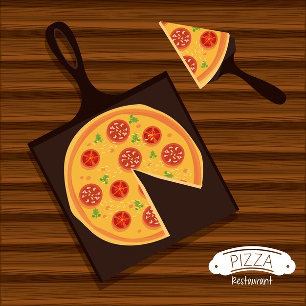 Restaurante italiano de pizza