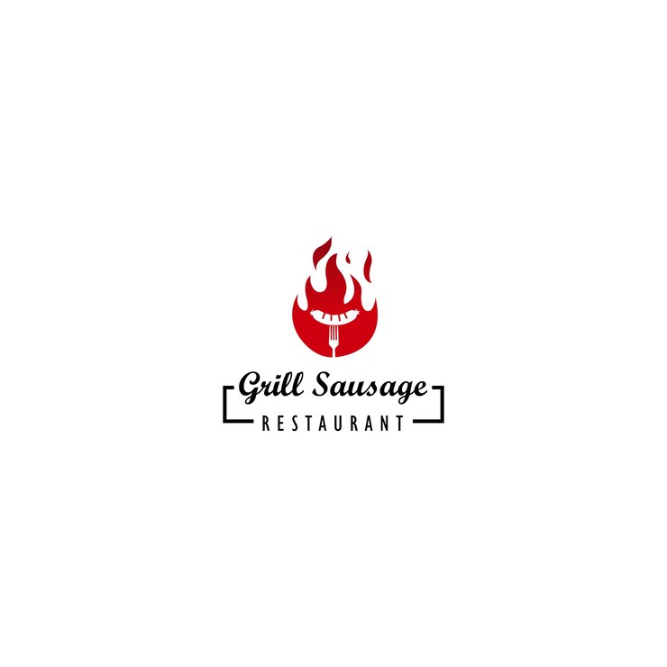 Restaurante de salchichas a la parrilla