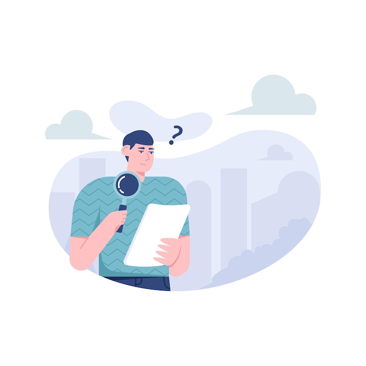 Vector sin resultado búsqueda ilustración plana