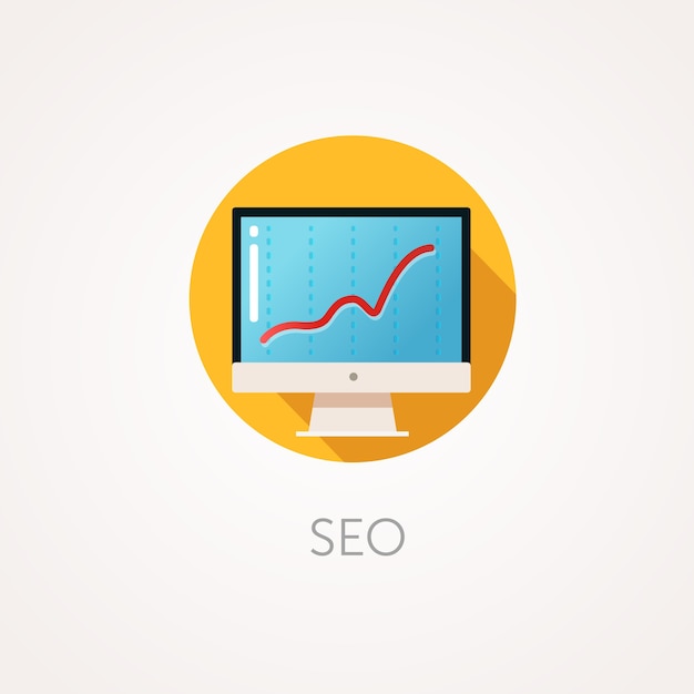 Vector resultado de seo icon