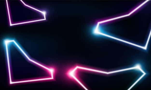 Resumen Afiche de color moderno para deportes Tecnología Light out y con corazón de neón para ValentinexAlove Hitech comunicación concepto innovación fondo vector diseño