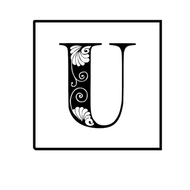 Resumen alfabético Diseño de logotipo único moderno