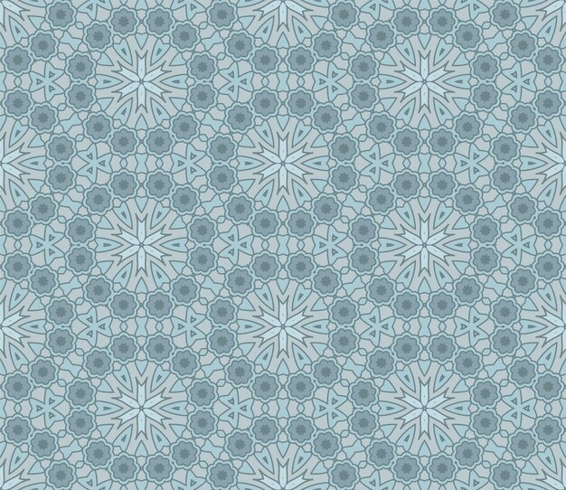 Resumen colorido doodle flor de patrones sin fisuras. Fondo de flores. Mosaico, azulejo