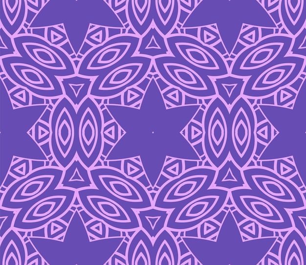 Resumen colorido doodle flor de patrones sin fisuras. Fondo de flores. Mosaico, azulejo