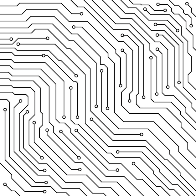 Resumen Creativo Fondo de la placa de circuitos futuristas modernos Tecnología informática de alto nivel