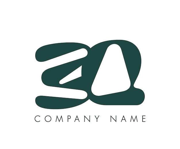Resumen creativo Letra inicial Diseño del logotipo ED