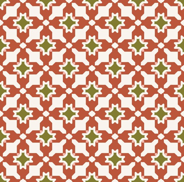 Resumen Decorativo Retro Pata de Gallo Patrones Sin Fisuras Estilo Azulejo Patrón Geométrico Tradicional