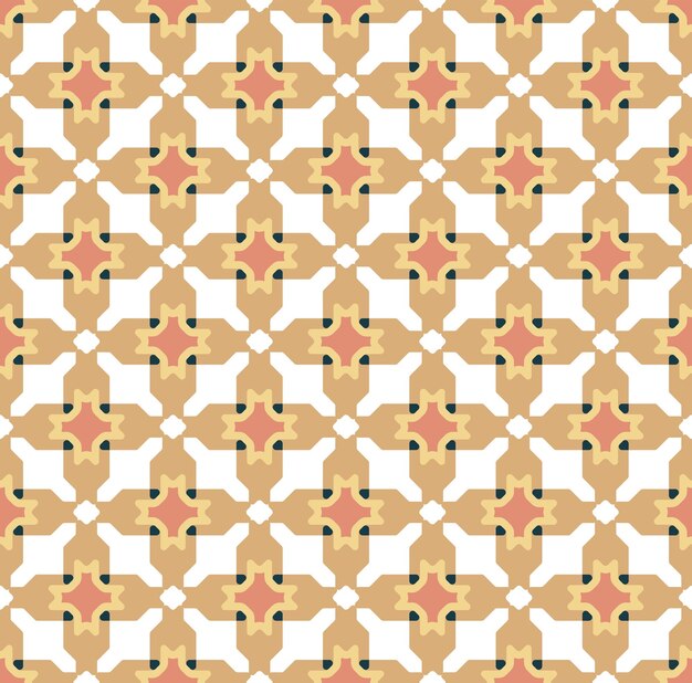 Resumen Decorativo Retro Pata de Gallo Patrones Sin Fisuras Estilo Azulejo Patrón Geométrico Tradicional