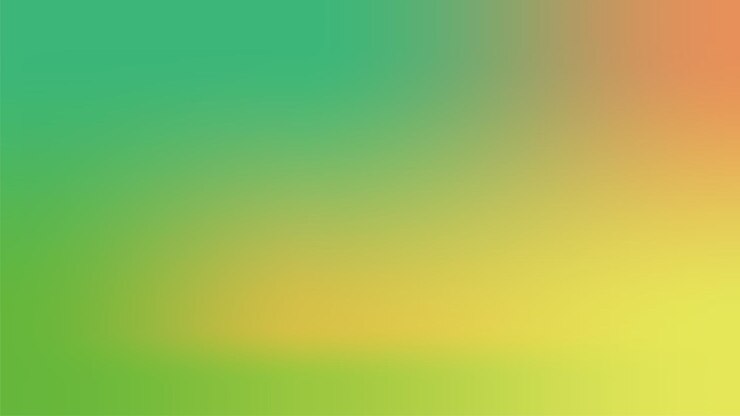Vector resumen degradado borroso amarillo verde y rojo ilustración de fondo