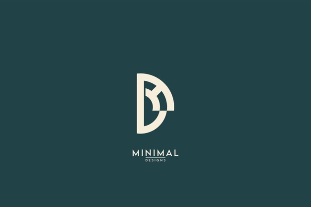 Resumen DH HD Letters Logo Monograma icono