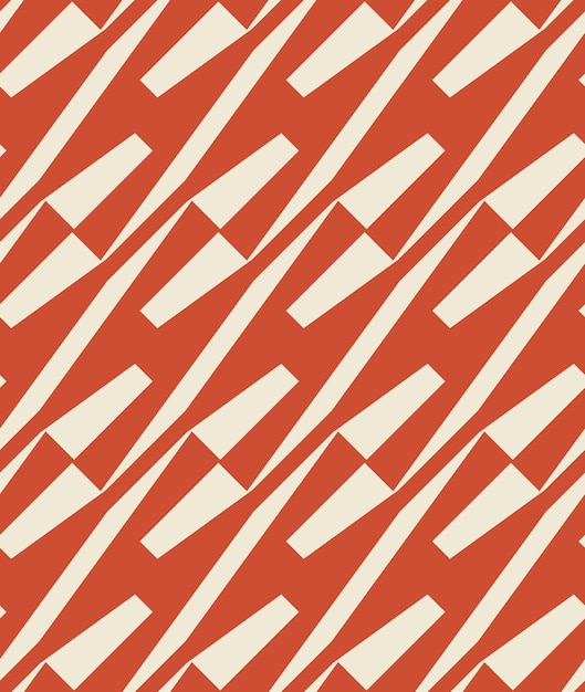 Resumen Diagonal Moda Geométrica Vector Patrón Sin Costuras Chic Moda Colores Mínimo Monocromo
