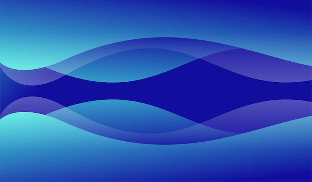 RESUMEN DE DISEÑO DE FONDO DEGRADADO DE ONDA AZUL