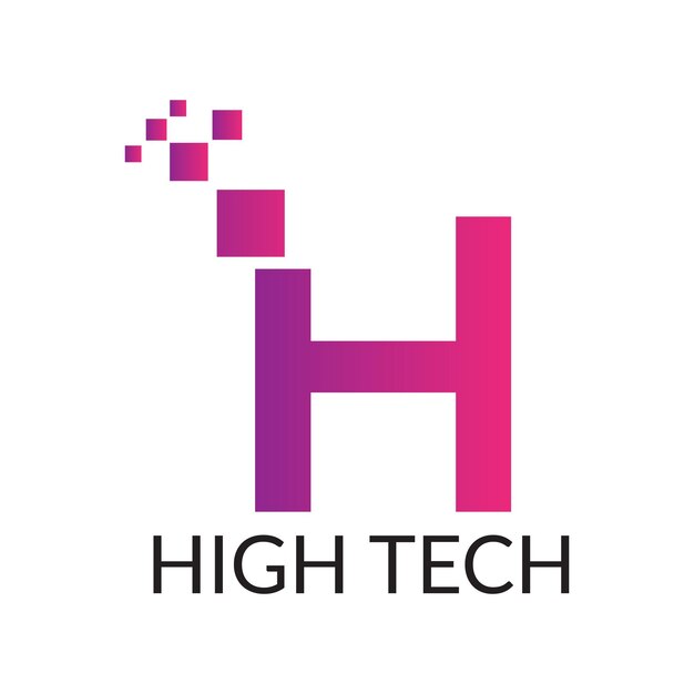 Resumen Diseño del logotipo de las letras iniciales modernas de la letra H