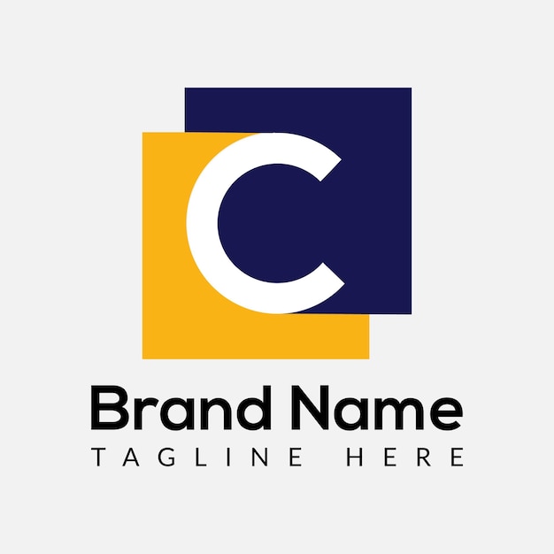 Resumen Diseño del logotipo de las primeras letras modernas de la letra C