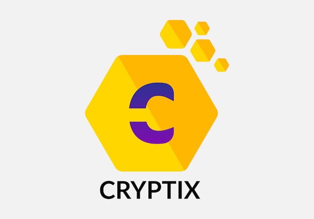 Resumen Diseño del logotipo de las primeras letras modernas de la letra C