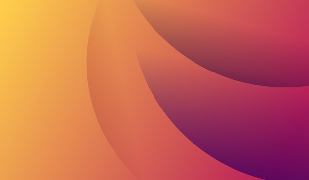 Resumen de diseño moderno degradado de fondo de color naranja