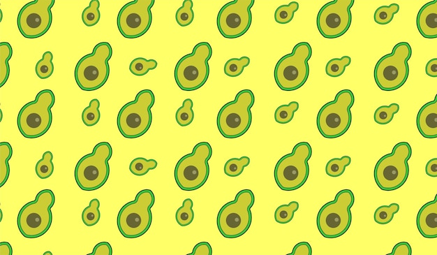 Resumen de diseño de patrón de frutas de fondo